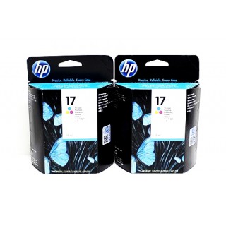 HP เบอร์ 17 (C6625AN) รวม 3 สี (M,Y,C) ตลับหมึกอิงค์เจ็ท Original HP17